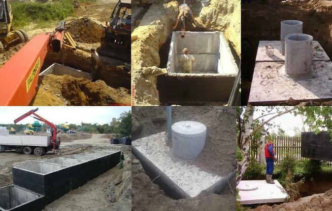Szamba betonowe PRODUCENT Wrocław, Szambo, Środa Śląska,