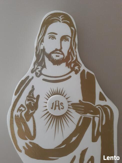 Postać Pana Jezusa z sercem Pierwsza Komunia Boże Ciało