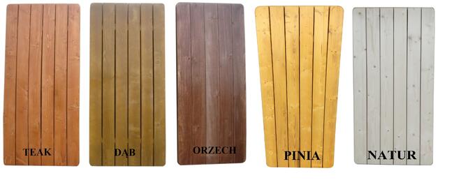 Nowy solidny komplet ogrodowy BAWARIA BIS świerk