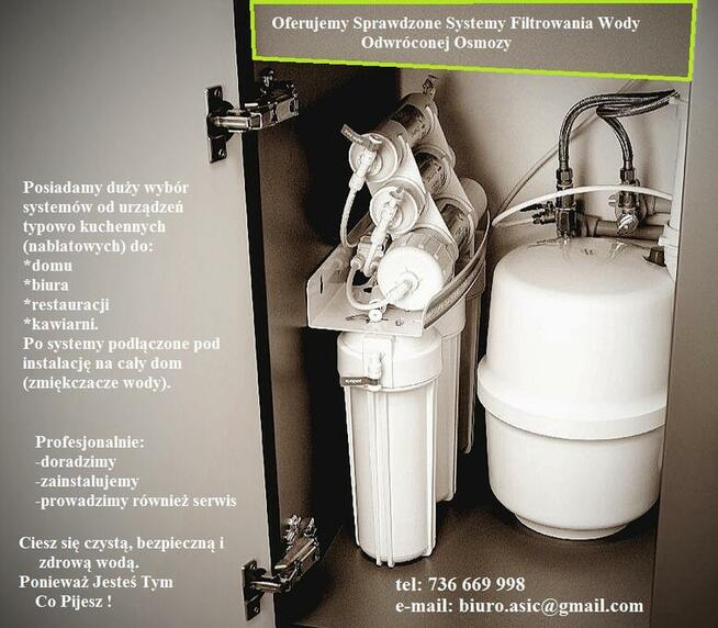 Sprawdzone Systemy Filtry Odwróconej Osmozy
