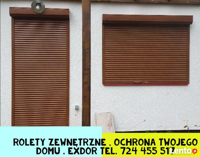 Aluminiowe rolety zewnętrzne