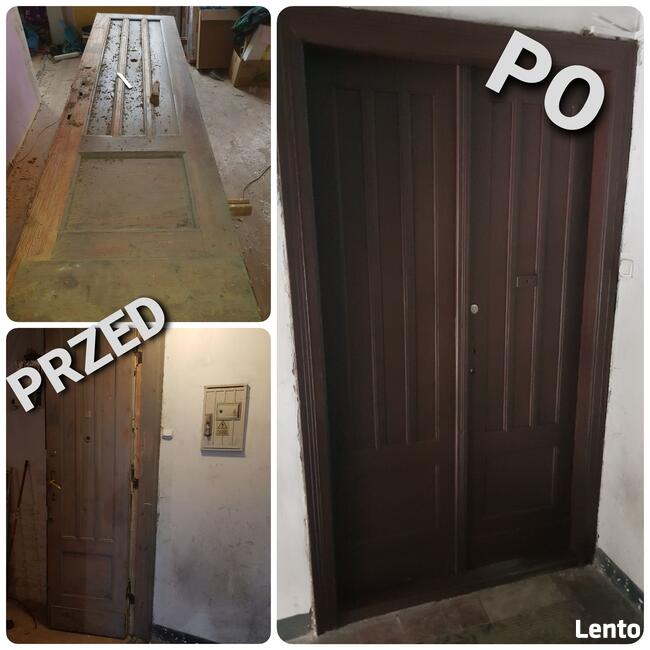 Usługi Stolarskie - renowacja mebli i drzwi drewnianych