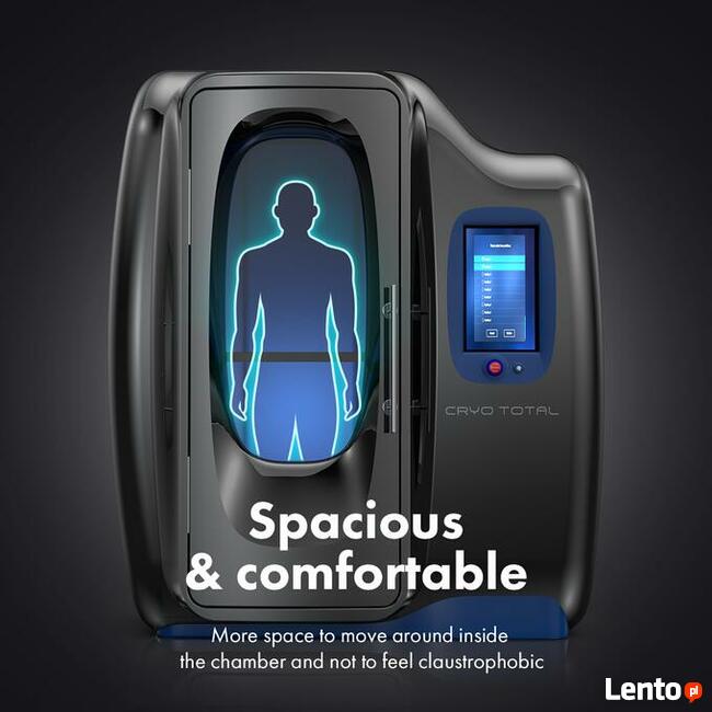 Cryo Total, kriokomora jednoosobowa, krioterapia, Vacu Activ