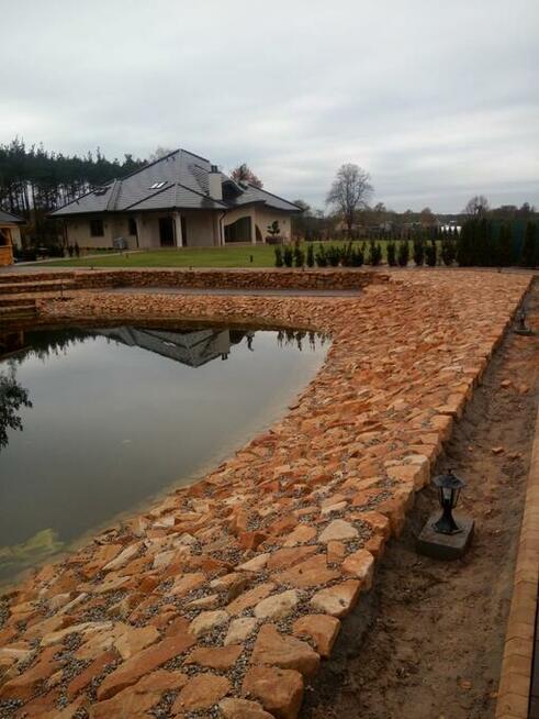 Kamień na skarpy stawu rzeki jeziora cieku wodnego 100-300