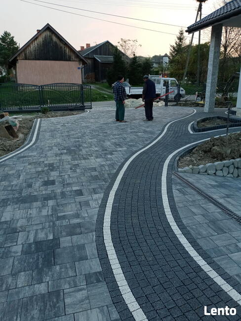 układanie kostki brukowej