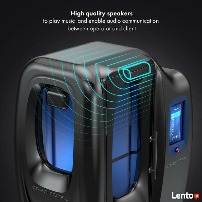 Cryo Total, kriokomora jednoosobowa, krioterapia, Vacu Activ