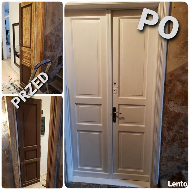 Usługi Stolarskie - renowacja mebli i drzwi drewnianych