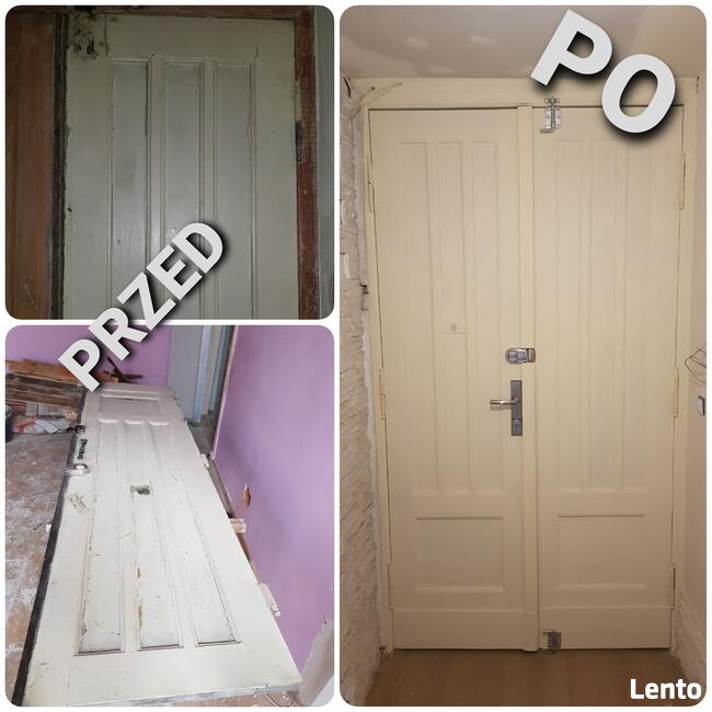 Usługi Stolarskie - renowacja mebli i drzwi drewnianych