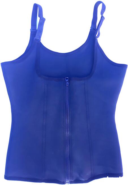 XL gorset wyszczuplający talię haftki zamek 88cm