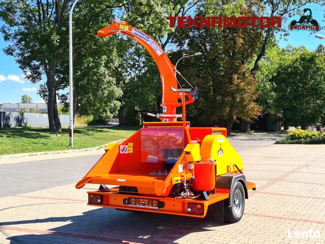 Najlepszy bębnowy rębak z silnikiem spalinowym Skorpion 350