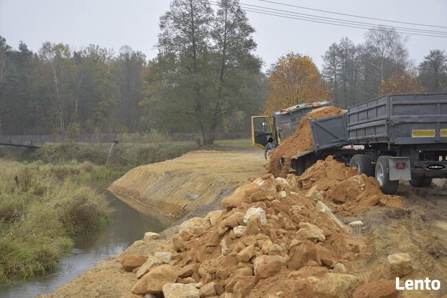 Kamień kruszywo na nasypy skarpy drogi pod kostkę place
