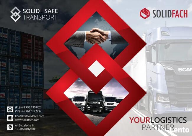 TRANSPORT Międzynarodowy Polska-Szwecja-Europa/Przeprowadzki