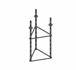 WERANDA PERGOLA ŻELIWNA ALTANA OGRODOWA SŁUP GI H-2700mm