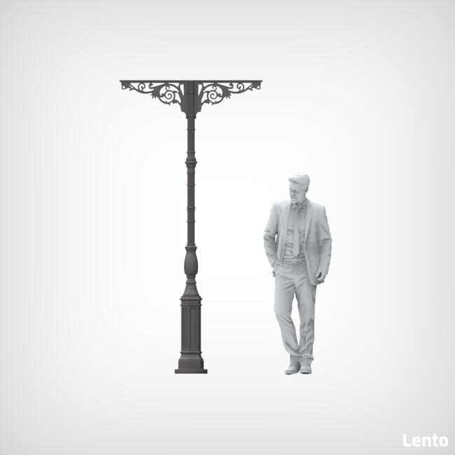 WERANDA PERGOLA ŻELIWNA ALTANA OGRODOWA SŁUP GI H-2700mm