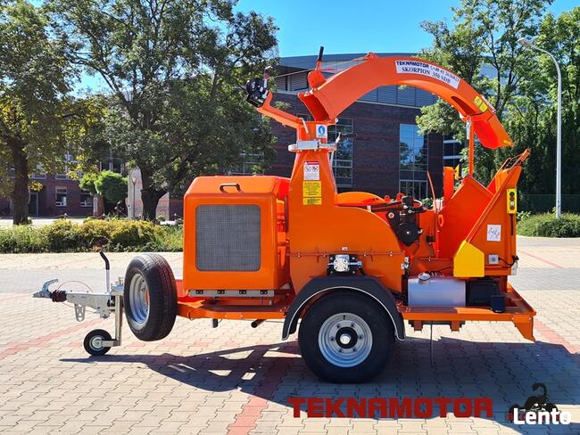 Najlepszy bębnowy rębak z silnikiem spalinowym Skorpion 350