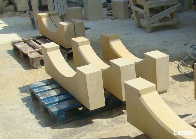 Architektura budowlana z piaskowca kamienia