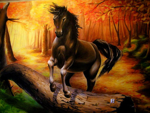 Murale, Artystyczne malowanie ścian, Ozdoby na ścianę,