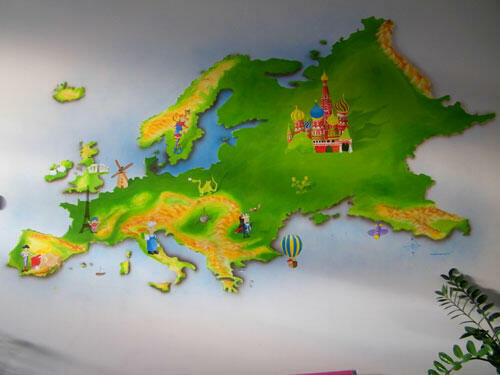 Murale, artystyczne malowanie ścian, ozdoby na ścianę