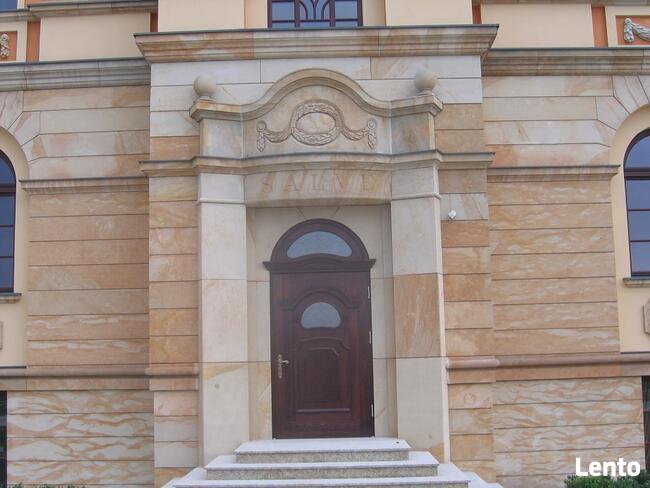 Ściany zewnętrzne obiektów pałacowych