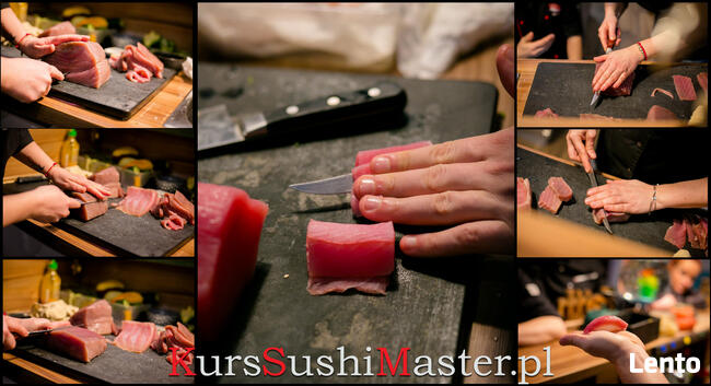 KURS SUSHI MASTER- Nauka Zawodu - Restauracja, Bar Sushi