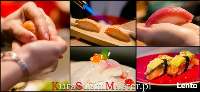 KURS SUSHI MASTER- Nauka Zawodu - Restauracja, Bar Sushi
