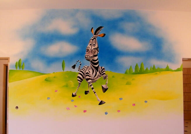 Murale, artystyczne malowanie ścian, ozdoby na ścianę