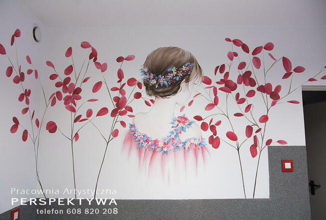 Murale, artystyczne malowanie ścian, ozdoby na ścianę