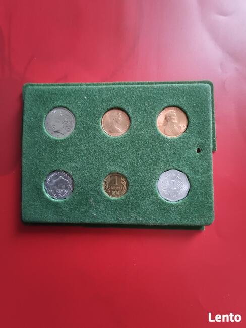 Sprzedam zestaw monet 6szt z lat 70- XX wieku