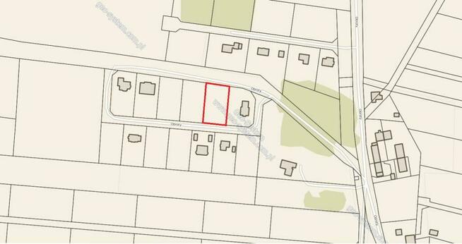 Działka budowlana Obroty gm. Kołobrzeg, Obroty