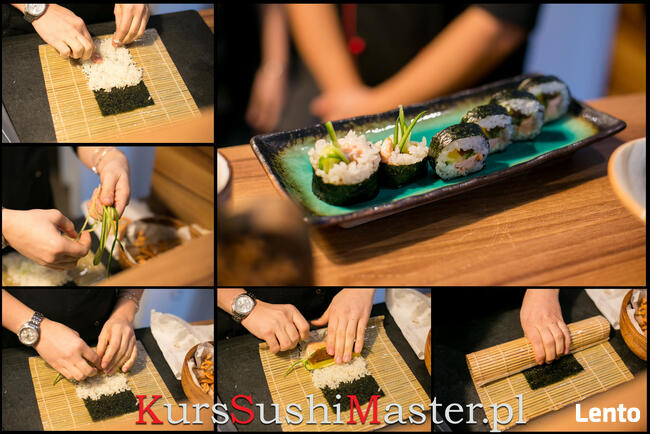 KURS SUSHI MASTER- Nauka Zawodu - Restauracja, Bar Sushi