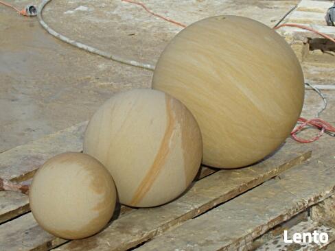 Kule z kamienia fontanna piaskowiec + gratis !!!