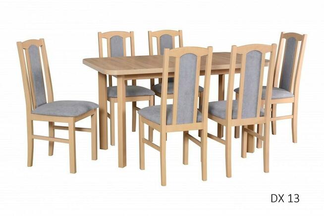 Stół z 6 krzesłami 80x140/180 dostawa cała Polska