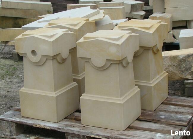 Architektura budowlana z piaskowca kamienia