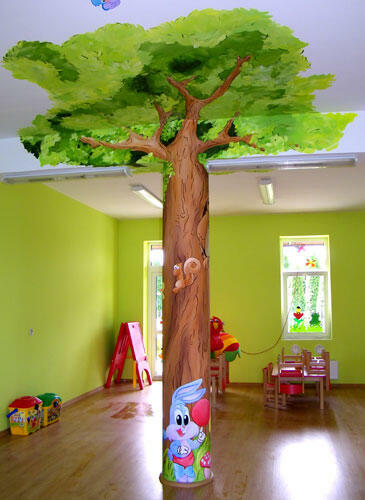 Murale, Artystyczne malowanie ścian, Ozdoby na ścianę,