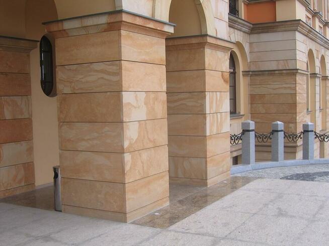 Ściany zewnętrzne obiektów pałacowych