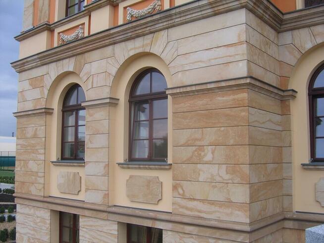 Ściany zewnętrzne obiektów pałacowych