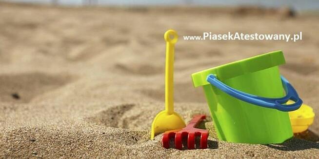 Piasek z Atestem PZH do piaskownicy