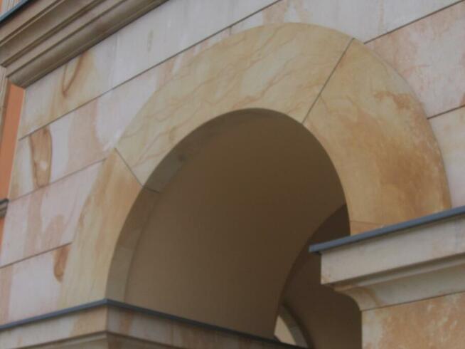 Ściany zewnętrzne obiektów pałacowych