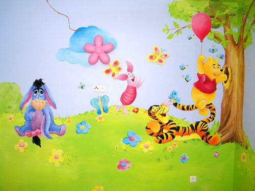 Murale, Artystyczne malowanie ścian, Ozdoby na ścianę,