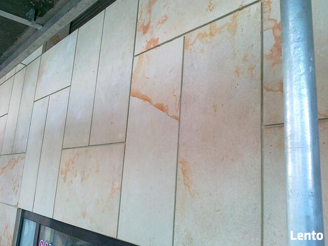 Płyty z kamienia na dworek pałac dom ściany