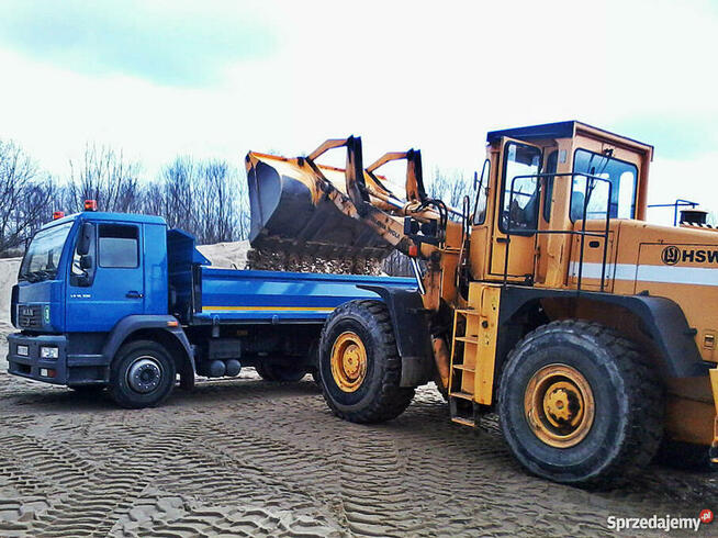 Piasek żwir pospółka transport piasku Warszawa