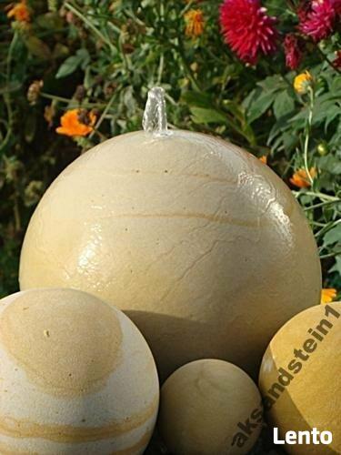 Kule z kamienia na fontannę - piaskowiec