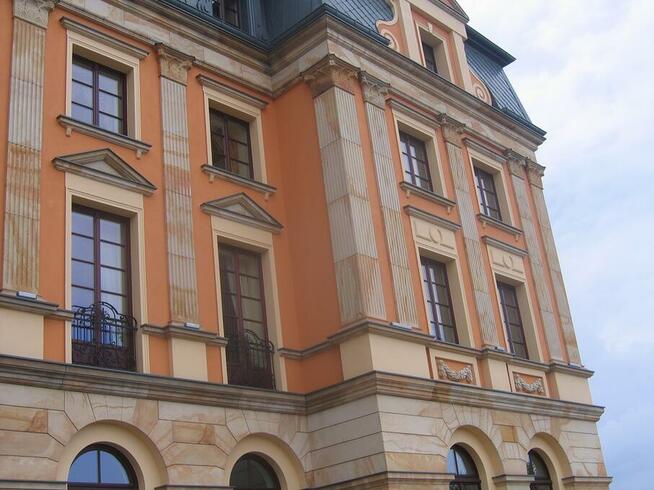 Ściany zewnętrzne obiektów pałacowych