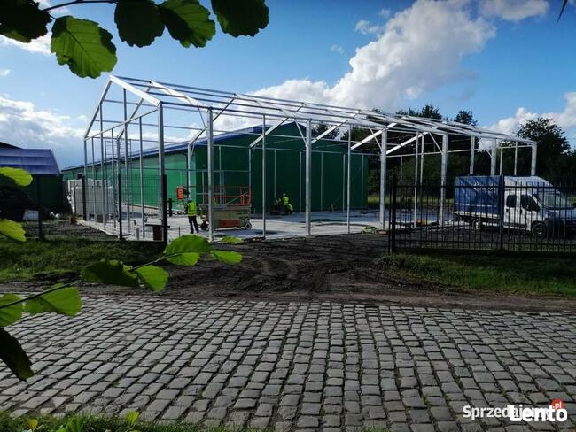 Hala magazynowa, aluminiowa, zadaszenie, wiata, produkcja