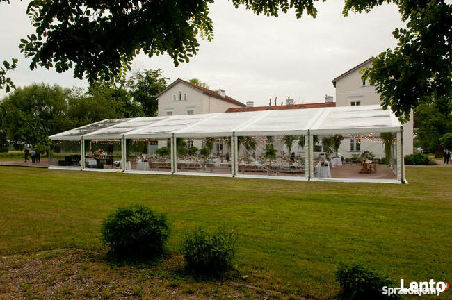 Namiot weselny, wesele w plenerze, wesele w namiocie