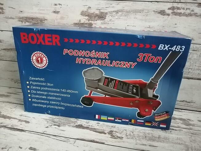 PODNOŚNIK HYDRAULICZNY SAMOCHODOWY BOXER BX - 483 3T nowy !