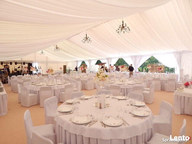 Namiot weselny, wesele w plenerze, wesele w namiocie