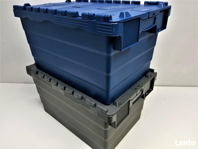 Pojemnik Transportowy Magazynowy Kurierski Skrzynka Plastiko