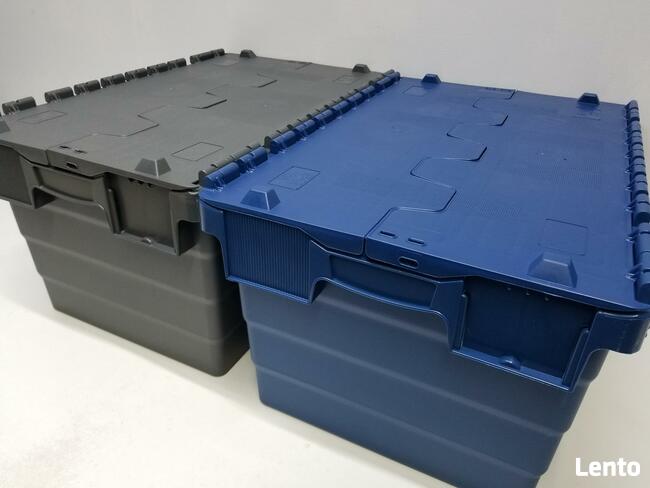 Pojemnik Kurierski Transportowy Magazynowy Skrzynka Plastik