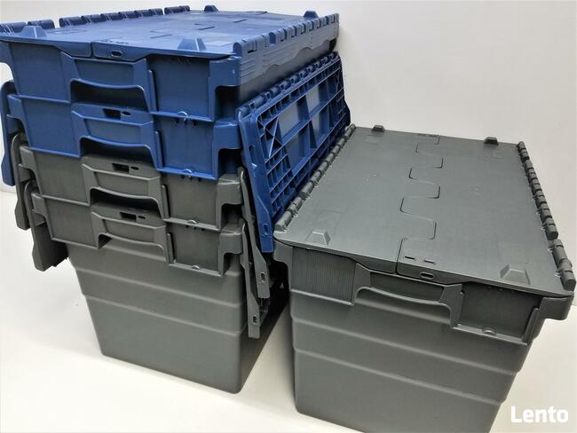 Pojemnik Transportowy Magazynowy Kurierski Skrzynka Plastiko
